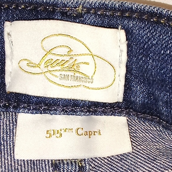 Levi's San Francisco 515 Capri Size 6 - Picture 8 of 13